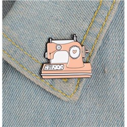 Металлический значок "Швейная машинка"