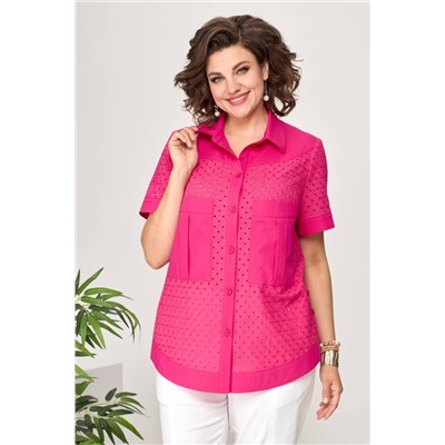 Romanovich Style 2-2535 малиновый, Брюки,  Блуза