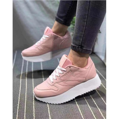 Кроссовки Reebok CL Leather utility pink