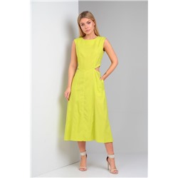 Andrea Fashion 4 лимонный, Платье