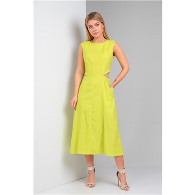 Andrea Fashion 4 лимонный, Платье