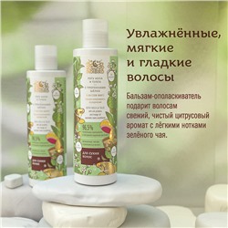 Indibird Аюрведический бальзам-ополаскиватель ГОТУ КОЛА И ТУЛСИ (туласи) С ПРОТЕИНАМИ ШЕЛКА И МАСЛОМ МАНГО, для сухих волос, Индибёрд, 250 мл.