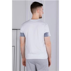 брюки спортивные 
            3.MM113A-серый-светлый