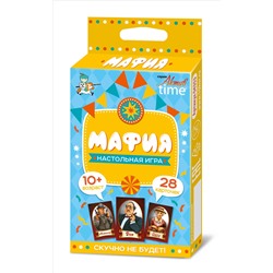 Настольная игра «Мафия» (28 карточек). Серия АКТИВ time