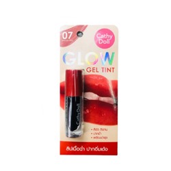 Glow Gel Tint WONDER RED 07, Cathy Doll (Сияющий гель-тинт ЧУДЕСНЫЙ КРАСНЫЙ 07, Кэти Долл), 2,4 г.