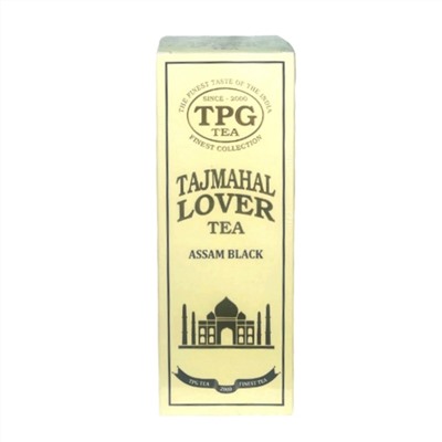 TPG tea TAJMAHAL LOVER TEA Assam Black, Bharat Bazaar (Листовой ЧЕРНЫЙ ЧАЙ Ассам ЛЮБИМЫЙ ТАДЖМАХАЛ, Бхарат Базаар), 100 г.