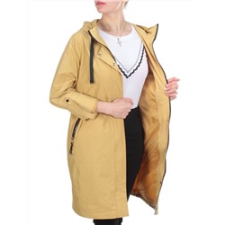 6157 YELLOW  Ветровка женская AMAZING (65% хлопок 35% полиэстер) размер 48