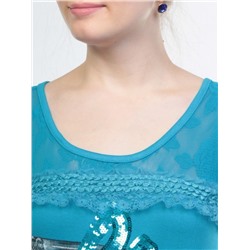 006D0418001 Туника женская (90% вискоза, 10% эластан ) размер свободный 44-46