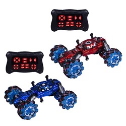 Wincars. Машина Акробат на катках с подвижными осями, ездит боком, звук, свет, Р/У СА 3496