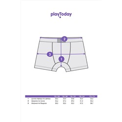 Трусы, 5 шт. PLAYTODAY #1023299