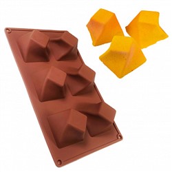 Форма силиконовая "Абстракция", 6 ячеек