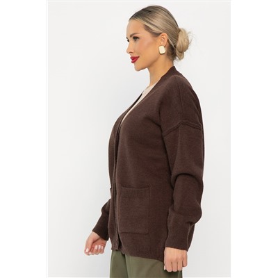 Кардиган Абелия (шоколад) Б14234-20М