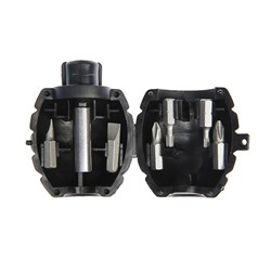 Отвертка с набором бит TUNDRA "граната", 7 предметов