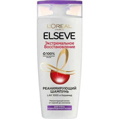 ELSEVE 250ml Шампунь  Реанимирующий (д/секущихся кончиков)