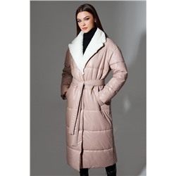 DiLiaFashion 0633 кремовый, Пальто