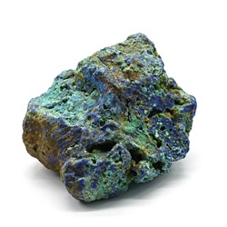Азурмалахит камень 90*86*62мм, 547г