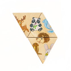 Пазл деревянный «Зверюшки»