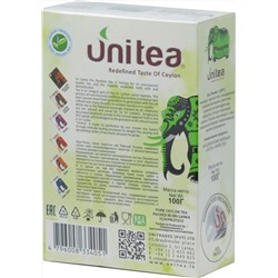 UNITEA. Green tea 100 гр. карт.пачка