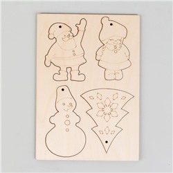 Основы для выжигания «С мордочками» 148х210 мм