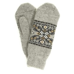 Варежки женские "Узор" КРУГ 3416-4