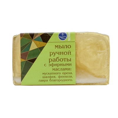Мыло ручной работы с эфирными маслами ПРЯНОЕ, 100гр.