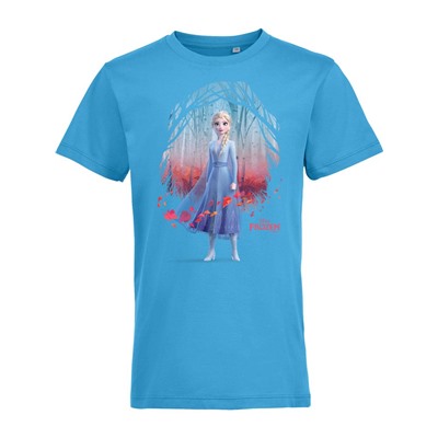 Футболка детская Elsa, голубая