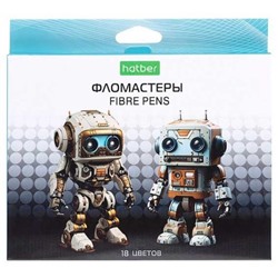 Фломастеры 18 цв. Хатбер Eco Робо FP_084604