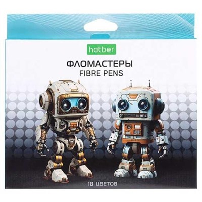 Фломастеры 18 цв. Хатбер Eco Робо FP_084604