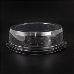 Контейнер для зефирных цветов круглый d 22 см h 6,5 см