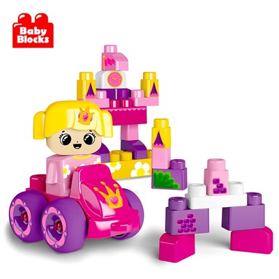 Конструктор пластиковый «Замок принцессы» 40 деталей Baby Blocks