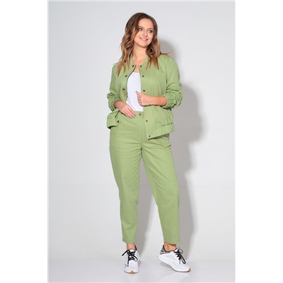 Liona Style 848 фисташка, Брюки,  Куртка
