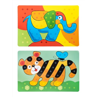 Мозаика для самых маленьких «Трактор» Baby Toys (107 элементов)