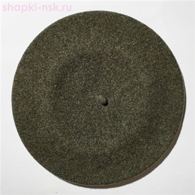 Берет Меланж фетр без отделки 11 Берет женский (56-58)