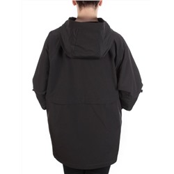 FY-227 BLACK Ветровка женская АЛИСА (65% хлопок, 35% полиэстер) размер 48 российский