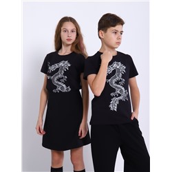 Футболка "Горыныч" черный