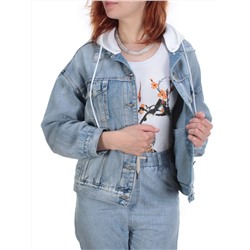 J7732 BLUE Куртка джинсовая женская YI SUO (100% хлопок) размер L - 46/48 российский
