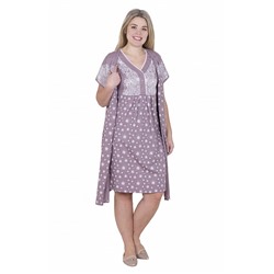 С-150+Х-218 Лана (Комплект халат+сорочка женские, Лотос )