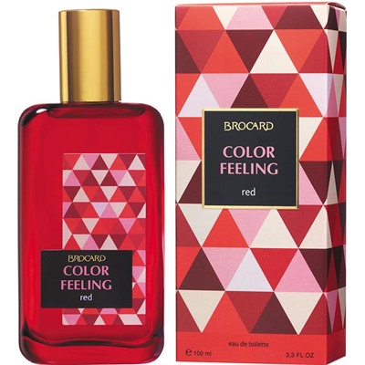 COLOR FEELING RED/жен edt M~