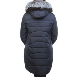 M16-78 Пальто женское с натуральным мехом Meajiateer размер M - 44 российский