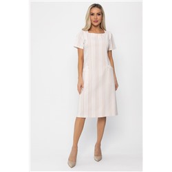 Платье Европейский шик (бежевое) П13752-19М