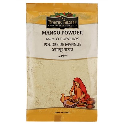 MANGO POWDER, Bharat Bazaar (МАНГО ПОРОШОК Амчур, Бхарат Базар), 100 г.
