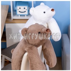 Мягкая игрушка обнимашка МИШКА 80 см (ВЫБОР ЦВЕТА) 9018-20, 9018-20-white, 9018-20-brawn
