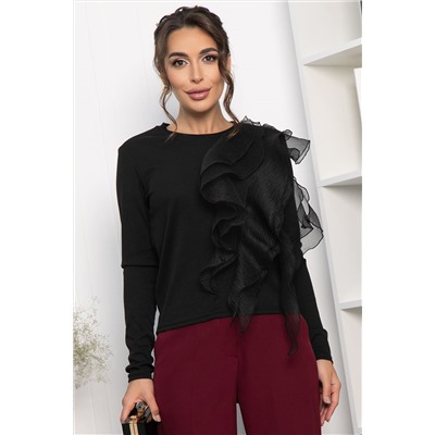 Блуза Риана (черная) Б14224-5М