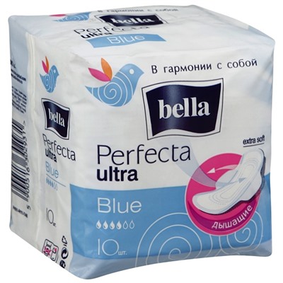 BELLA Perfecta Ультра Блю (extra soft) 10шт. (4к.) АКЦИЯ! СКИДКА 5%