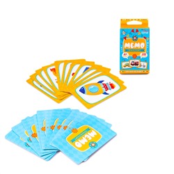 Настольная игра "МЕМО" Транспорт. Серия АКТИВ time
