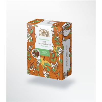 Indibird окрашивание волос ХНА НАТУРАЛЬНАЯ (classic henna), Индибёрд, 100 г.