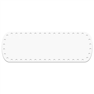 Кожа - Дно для сумки 10 х 30 см. White