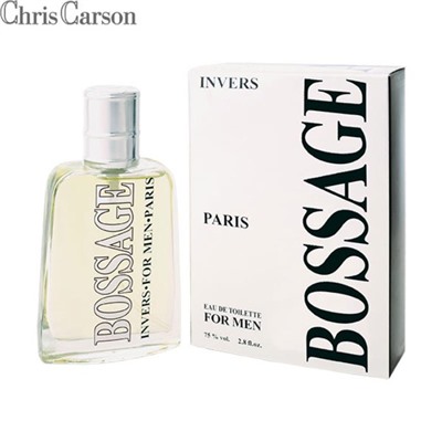 BOSSAGE INVERS 85мл /муж. (серебр.) M~
