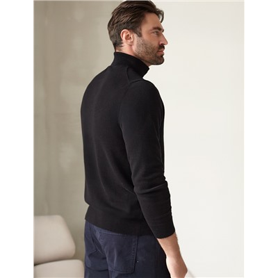 Свитер из хлопка с нейлоном