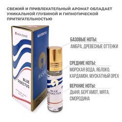 BLUE SEDECTUS Concentrated Essential Oil, Aksa Esans (БЛЮ СЕДЕКТУС турецкие роликовые масляные духи, Акса Эсанс), 6 мл.